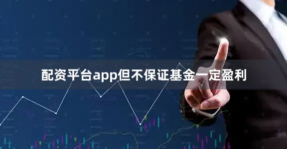 配资平台app但不保证基金一定盈利