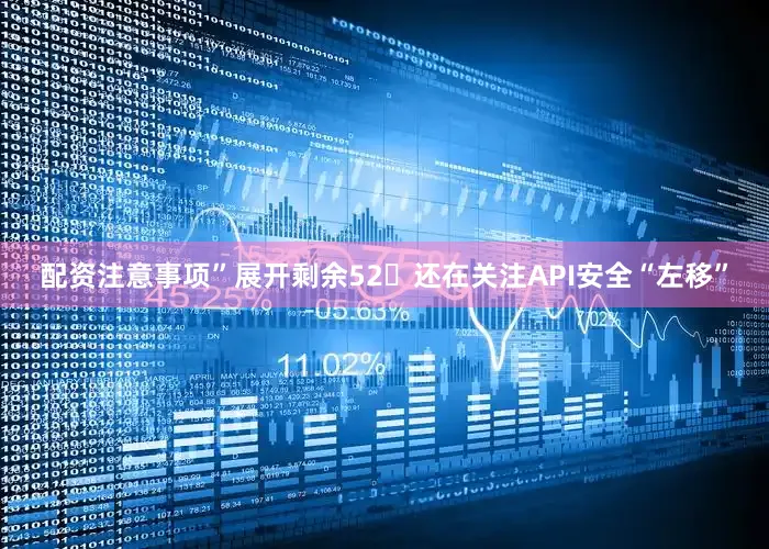配资注意事项”展开剩余52�还在关注API安全“左移”
