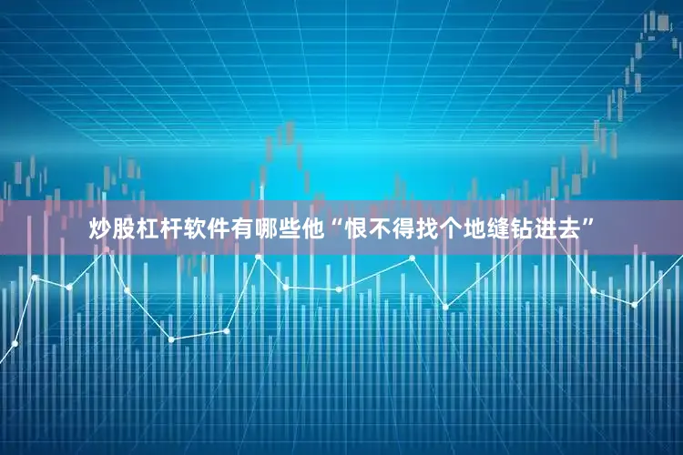 炒股杠杆软件有哪些他“恨不得找个地缝钻进去”